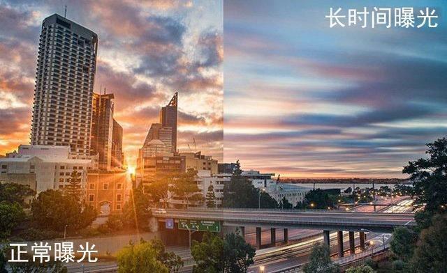 長(zhǎng)曝光攝影對(duì)比圖片